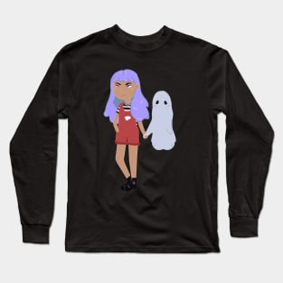 Girl & Ghost Long Sleeve T-Shirt